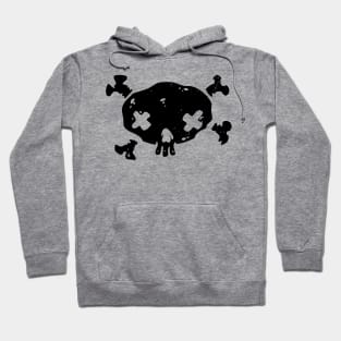 pirate skull Hoodie